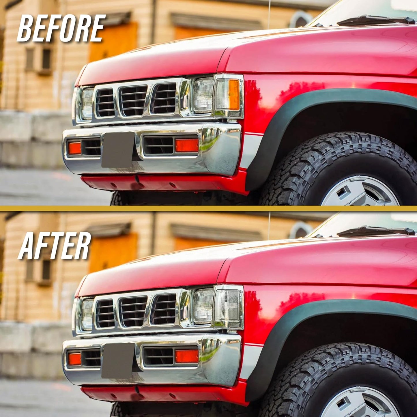 USR 90-97 Hardbody Pickup Corner Light – CLEAR Corner Lamps (Left + Right) Pair - Compatible with 1990-1997 Nissan Pick up Hardbody Truck All Models (CLEAR CORNER LAMPS W/Sockets & BULBS - Plug&Play)