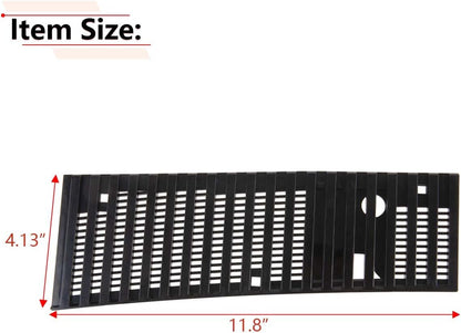 Nissan Hardbody Pickup D21 1 Set Hood Cowl Top Grille Compatible with Nissan Hardbody Pickup D21 Frontier Pathfinder 1986 to 1997 Year Finisher Wiper Cowl Grille, for 66815-0S700 66814-0S700