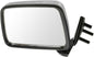 Nissan D21 Mirror Manual Folding Left Side for Nissan for Pathfinder 1987-1995 for Pickup 1995-1997 for D21 1986-1994 Truck Hardbody 3-Mounting Hole Quantity Chrome Black Paint to Match Clear Flat