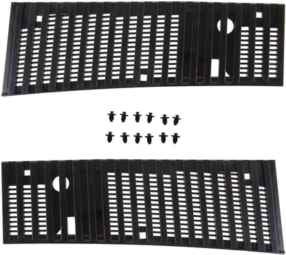 Nissan Hardbody Pickup D21 1 Set Hood Cowl Top Grille Compatible with Nissan Hardbody Pickup D21 Frontier Pathfinder 1986 to 1997 Year Finisher Wiper Cowl Grille, for 66815-0S700 66814-0S700