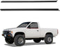 Pickup D21 Hardbody 2 Pcs Black Car Outer Door Window Moulding Trim Weatherstrip Seal Belt Compatible with Nissan Vehicle 1986-1994 Pickup D21 Hardbody, Replace#80820-01G00, 80821-01G00