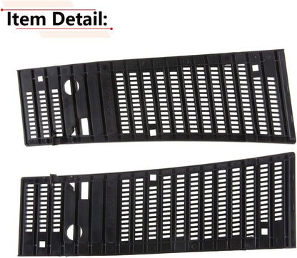 Nissan Hardbody Pickup D21 1 Set Hood Cowl Top Grille Compatible with Nissan Hardbody Pickup D21 Frontier Pathfinder 1986 to 1997 Year Finisher Wiper Cowl Grille, for 66815-0S700 66814-0S700