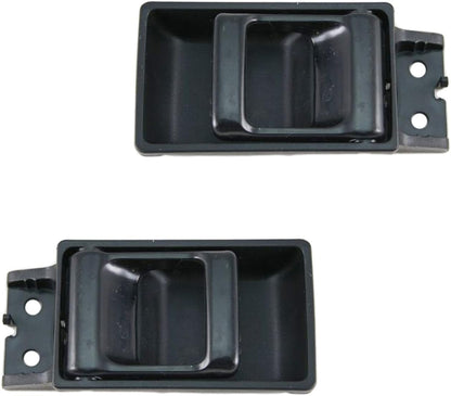 Nissan D21 inside Interior Black Door Handle Pair for Nissan Pickup Truck D21 Hardbody