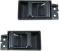 Nissan D21 inside Interior Black Door Handle Pair for Nissan Pickup Truck D21 Hardbody