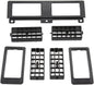 Nissan D21Dashboard Heater Air Vent Grille Set Compatible with Nissan Navara D21 Hardbody Pickup 1986 to 1997 Year, Black Color