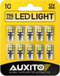 Nissan D21 License Plate 194 LED Bulb 6000K White 168 2825 W5W T10 Wedge 14-SMD Interior Car Bulbs Replacement for Dome Map Door Courtesy Trunk Parking License Plate Lights, 10 PCS