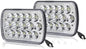 DOT Approved Super Bright Pair 5X7'' 7X6''Inch Headlights Hi-Lo Beam Compatible with Nissan Pickup Hardbody 240SX D21 NX